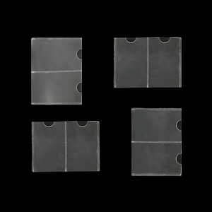 Fundas de inserción de tarjetas multicapa, bolsillos de tarjetas de índice imprimibles, bolsillos adhesivos transparentes, soportes de etiquetas de plástico para tarjetas de biblioteca de notas - Product Image 2