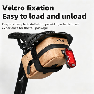 OEM/ODM Benutzerdefiniertes Logo Wasserdichte Fahrradsatteltasche Mini Tragbare Fahrrad-Hecktasche Schnellverschluss Fahrrad-Sitzpacktasche für <span class=keywords><strong>MTB</strong></span> - Product Image 1