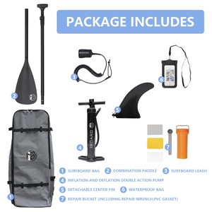 Siêu thị lớn lướt sóng phụ kiện isup Inflatable <span class=keywords><strong>Paddle</strong></span> Board ván lướt sóng sap hiệu suất chi phí waterpaly - Product Image 6