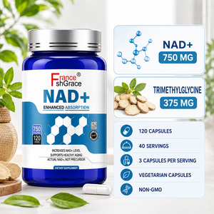 Fabricant de Marque Privée Shecome, Complément NAD, 120 Capsules, Complément pour Soutenir la Fonction Cérébrale pour Adultes, Capsules NAD+ à Base de Plantes - Product Image 5