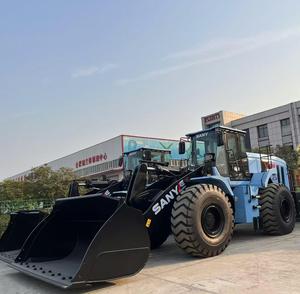 รถตักล้อยางรุ่นใหม่ SANY SW966E รถตักไฟฟ้า 6.8 ตัน สำหรับงานหนัก แบตเตอรี่ CATL LFP 424 กิโลวัตต์ชั่วโมง ชาร์จเร็ว 1 ชั่วโมง ถังขนาด 4.5 ลูกบาศก์เมตร ผลิตในจีน - Product Image 1