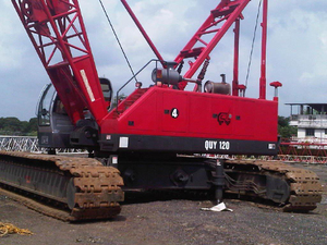 <span class=keywords><strong>Grue</strong></span> de levage robuste anti-affaissement de 120 tonnes pour la construction d'installations industrielles et les grands projets d'ingénierie de fondations - Product Image 5