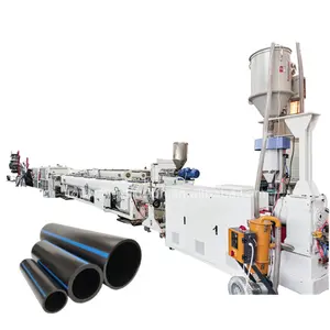 PE Drainage Pipe Production Line PE Gas Supply Pipe Making Machine