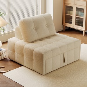 Cómodo mecanismo 2 en 1, sillones convertibles plegables para salón, sofá <span class=keywords><strong>individual</strong></span> para oficina, silla, <span class=keywords><strong>cama</strong></span> con sofá extraíble, <span class=keywords><strong>cama</strong></span> - Product Image 5