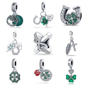 Charm Trendy Placcato Argento con Zirconi, con design Orsetto Winnie, Delfino e Panda, in stile Gioielli Hawaiani, con fibbia <span class=keywords><strong>Pooh</strong></span>, in oro e argento Tai, alla moda - Product Image 2