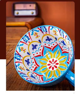 Gobelets pour céréales de petit-déjeuner, style bohème, salade de fruits, yaourt, gobelets et bols à flocons d'avoine vendus directement pour le café - Product Image 3