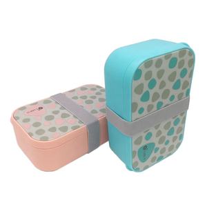 Fiambrera Oxford de grado alimenticio de gran capacidad, a prueba de fugas, con cubiertos y divisor móvil, personalizado, libre de BPA, sublimación de <span class=keywords><strong>harina</strong></span> - Product Image 4