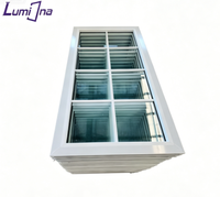 Juego de Ventanas y Puertas de PVC, Tamaño Personalizado, Resistentes a Huracanes, Doble Acristalamiento, Insonorizadas, para Proyectos de Construcción de Casas y Villas