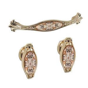 Poignées d'armoire en céramique bronze antique Boutons de tiroir vintage et quincaillerie de porte de garde-robe pour meubles européens à usage de cuisine - Product Image 4
