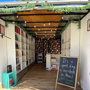 Bán tốt nhất điện thoại di động hiệu sách Boutique Trailer thư viện trên bánh xe thực phẩm xe tải cuốn sách cửa hàng sách Trailer - Product Image 5