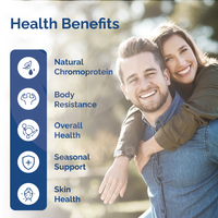 Poudre de phycocyanine de colorant alimentaire bleu naturel personnalisé pour smoothies et boissons superaliments poudre de spiruline bleue en gros