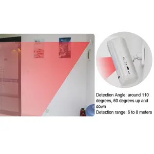Corina Indoor Pir Motion Decetor 433Mhz Draadloze Groothoek Anti Diefstal Passief Infrarood Detector