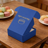Emballage de biscuits de luxe personnalisé de haute qualité, boîte d'emballage en papier pour biscuits sucrés