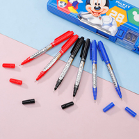 Lot de marqueurs permanents à double pointe pour l'art, pointe ultra-fine de 0,5 mm et pointe de 2 mm, encre à séchage rapide, imperméable, faible odeur, application fluide sans sautements, en plastique