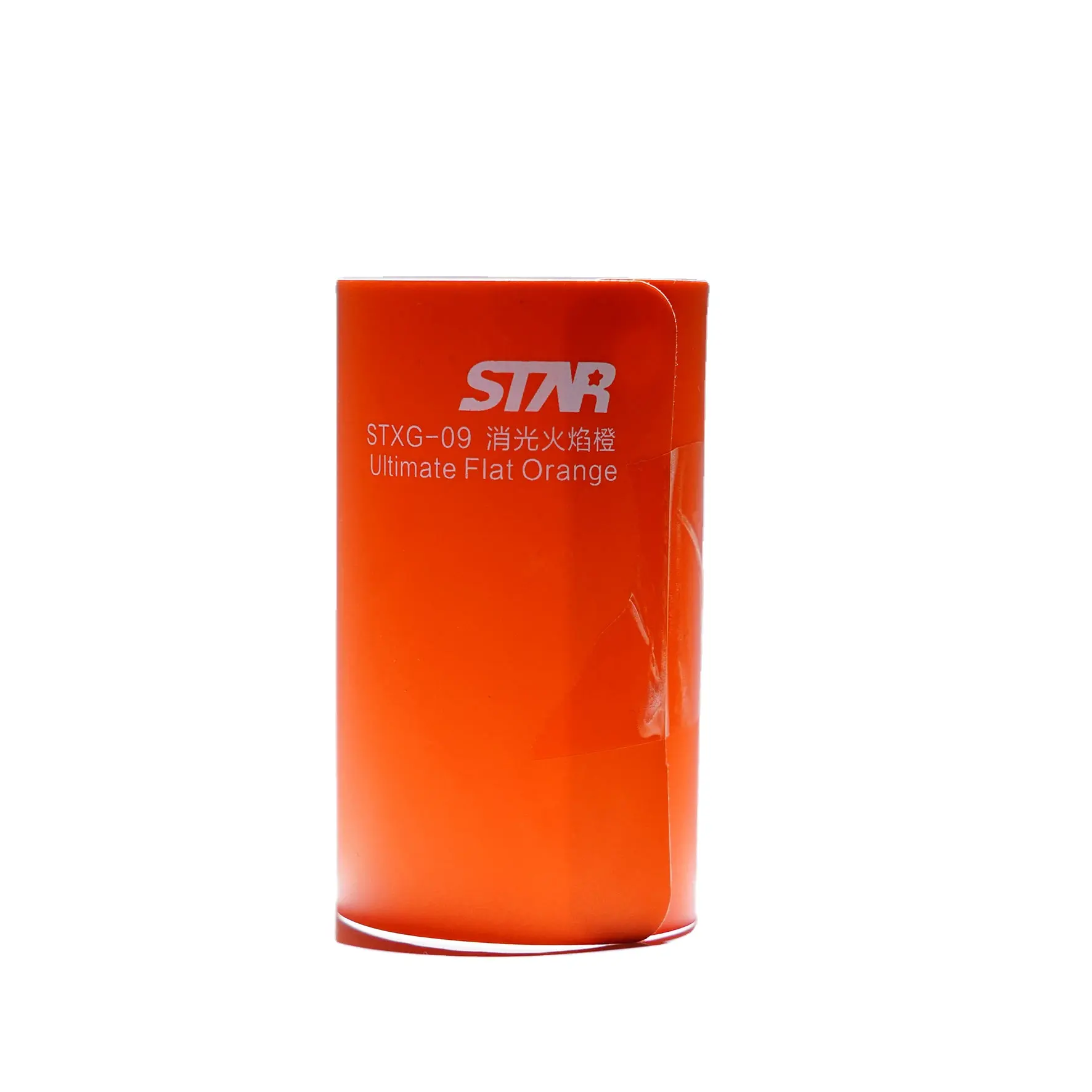 STXG-09 Cuối Cùng Phẳng Orange Trang Trí Xe Hơi DecalMetal Phim PVC Removable Sticker Tự Động Động Cơ Cơ Thể Bọc