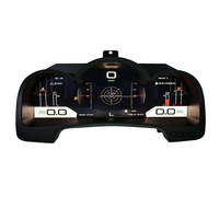 Nouveau Compteur de Vitesse Numérique LCD 12,3 pouces LHD&RHD pour Hilux Vigo Fortuner 2012-2015 pour Tableau de Bord Basé sur Linux