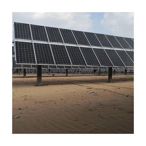 Eficiencia energética mejorada Sistema de seguimiento solar de un solo eje Kits de sistema de seguimiento de rastreador solar Estructura de pista de panel solar fotovoltaico - Product Image 5