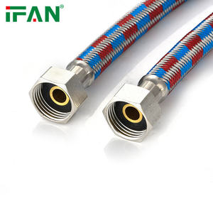 Tuyau de <span class=keywords><strong>plomberie</strong></span> intérieur IFAN pour salle de bain, tuyau <span class=keywords><strong>flexible</strong></span> en acier inoxydable tressé, tuyau <span class=keywords><strong>flexible</strong></span> ondulé pour lavabo - Product Image 6