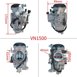 Nuevo Carburador de Aleación de Zinc para Motocicleta Kawasaki Vulcan 1500 VN1500 Classic 1996-2005 15003-1241/15003-1353 - Product Image 4