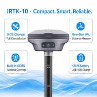 Récepteur GPS IRTK10 de haute précision, équipement de topographie GNSS RTK, base et mobile RTK GNSS pour la topographie