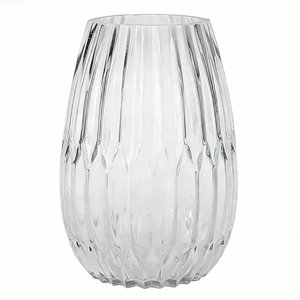 Jarrones de Vidrio Soplado a Mano de Lujo, Jarrones Transparentes para Flores, Decoración para el Hogar, Mesa de Comedor, Banquete de Boda, Vestíbulo de Hotel - Product Image 1