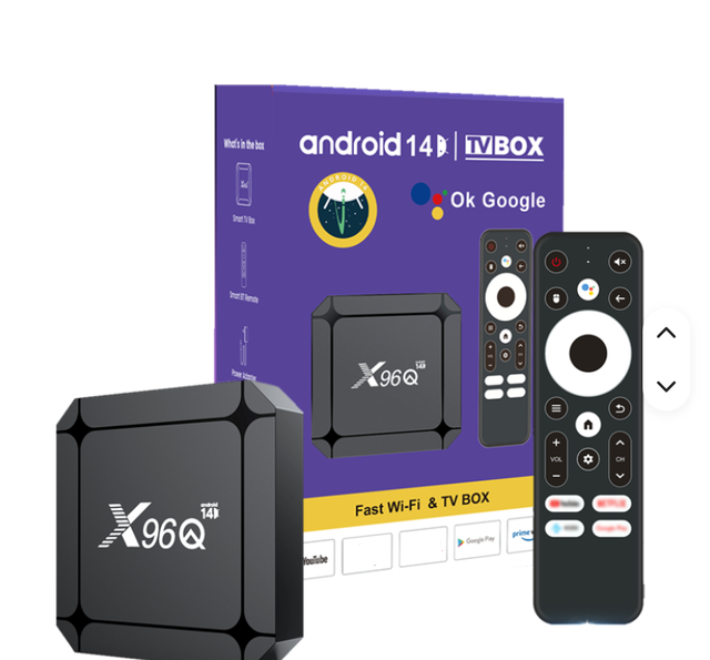 New X96Q TV Box with RK3518 Processor, Android 14, Wifi6, Dual 2.4G and 5G Wifi, X96 Mini 4K Smart TV Box, Android Set-top Box