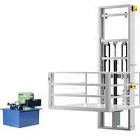 Fabrik-Frachttransportausrüstung Lastenaufzug Schwerlast-Warenlift für Lager Vertikaler Transport