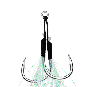 Bán Buôn Iseama Ngoài Khơi Nặng Cắt Chuyển Móc PE Dòng Hỗ Trợ Móc <span class=keywords><strong>Jig</strong></span> Cá Chậm Lure <span class=keywords><strong>Jig</strong></span> Móc Đôi - Product Image 1