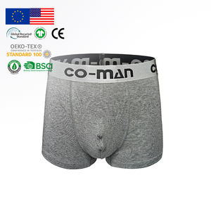 Sous-vêtements pour hommes, style décontracté, écologiques, couleurs assorties, modernes, respirants, slips et boxers pour hommes, fibre de bambou, lot de 3 - Product Image 1