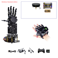 Kit d'enseignement éducatif Gihand DIY : Ensemble de main robotique bionique sensorielle et de mini-bras robotique