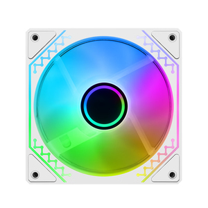 Supcool พัดลม CPU prismfan 4 120mm, พัดลมคอมพิวเตอร์ระบายความร้อนด้วยคอมพิวเตอร์เงียบ Fan12CM พร้อม5V3-pin ARGB <span class=keywords><strong>PWM</strong></span> พัดลมคอมพิวเตอร์120mm - Product Image 3