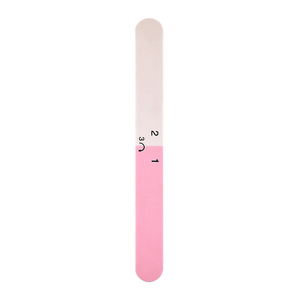 Lime à ongles droite 3-en-1 avec bloc de ponçage professionnel pour manucure et pédicure – Outil de soin des ongles pour femmes et filles - Product Image 2
