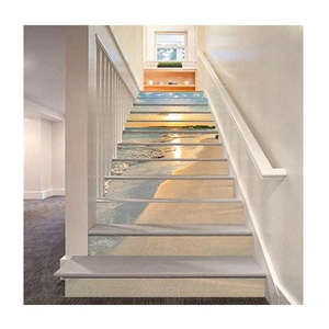 3D Sunrise Ocean Beach Auto-Adhésif Contremarches Autocollants - Product Image 4