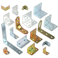 Support d'angle en zinc coloré épaissi, 90 degrés, pour meubles stratifiés, armoires, tables, chaises, connecteurs d'angle droit