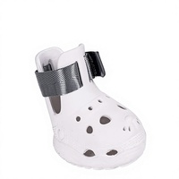 Nouvelles Chaussures pour Chien Respirantes, Imperméables et Antidérapantes, Design Perforé Solide, Style Japonais-Coréen, Protection des Pattes pour l'Été en Extérieur