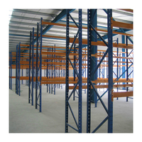 Étagère à palettes sélective robuste avec système de récupération automatisé, construction en acier, conception anti-sismique pour le stockage de pièces automobiles