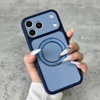 Étui de téléphone portable JOYPORODO B498, design luxueux, TPU magnétique, protection 360°, étanche, antichoc, anti-chute, avec support