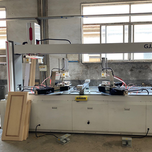 آلة تصنيع باب خزانة خشبية بتردد عالي إطار غراء للتجميع والترددات اللاسلكية - Product Image 5