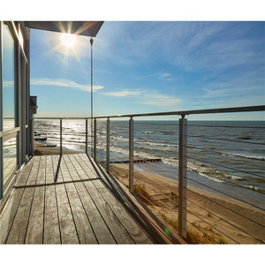 Kits de garde-corps en fil métallique pour terrasse extérieure, système de <span class=keywords><strong>balustrade</strong></span> en câble en acier inoxydable à tension - Product Image 3