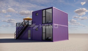 Plan de maison à 3 chambres économique, cadre de conteneur portable, petites maisons mobiles, maison modulaire - Product Image 3