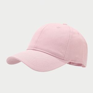 Vente en gros de casquettes de baseball en coton doux de couleur unie avec broderie de logo personnalisé chapeaux de papa avec bord incurvé - Product Image 5