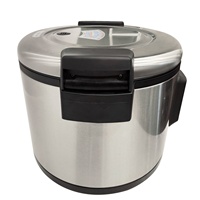 Autocuiseur intelligent Xishi Pot de 16 L grande capacité 2250 W pour la cuisson du riz et des soupes, maintien au chaud, idéal pour cantines et restaurants