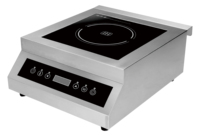 Table de cuisson à induction plate à tête unique haute puissance 5000W, équipement commercial de chauffage pour soupes et plats chauds