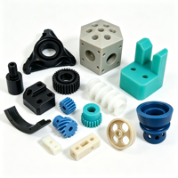 Pièces en plastique usinées et tournées CNC de haute précision, engrenages et pièces structurelles sur mesure pour systèmes mécaniques OEM
