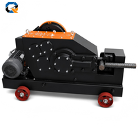 Machine à couper les barres d'armature électrique robuste GQ40 avec moteur, garantie 1 an, pour la découpe de barres et de tiges en acier de construction