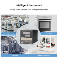 Contrôleur de température intelligent à affichage numérique LED AISET XMT-6000 de haute qualité, entrées PID Pt100/S/K/E/B, garantie 3 ans