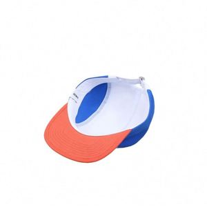 Casquette de baseball personnalisée avec logo, 5 panneaux en maille, tendance, pour le camping, hommes et femmes, style rétro américain, couleurs assorties, protection solaire estivale, séchage rapide - Product Image 4