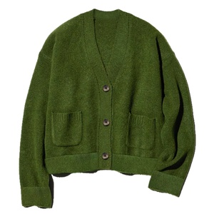 Custom Wholesale V Neck Knit Cardigan <strong>Women</strong> Front Pockets Button Down Drop Shoulder Loose <strong>Slouchy</strong> Warm Fall Winter <strong>Jumper</strong> Tops - Product Image 6