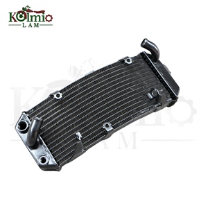 KOLMIO-LAM Radiador de Aluminio para Motocicleta Yamaha T-MAX <span class=keywords><strong>TMAX</strong></span> 500 <span class=keywords><strong>XP500</strong></span> 1997-2012, Enfriador de Refrigeración T MAX 500, Intercambiador de Calor - Product Image 4