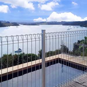 Panneau de clôture de jardin en acier galvanisé avec revêtement en PVC, treillis métallique soudé, treillis métallique incurvé 3D - Product Image 3